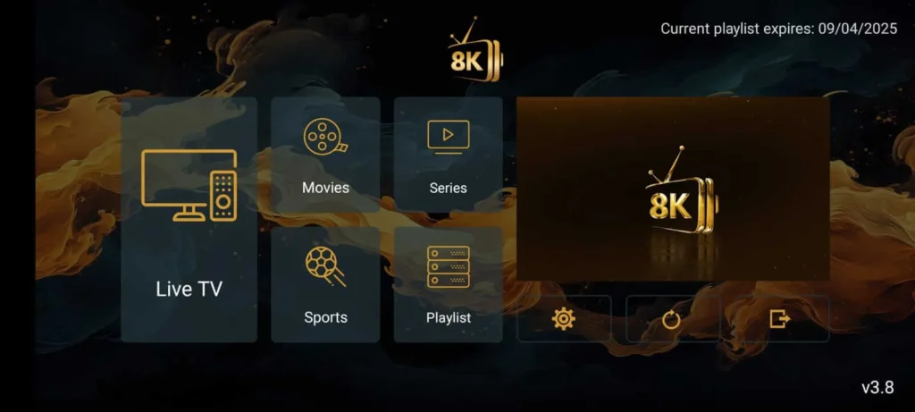  IPTV 8K Subscription